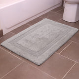 Arkwright Home® Provence Bath Rug 17x24 Border Design Grey (PROV1724-GY) Each