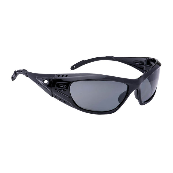 Portwest® Paris Sport Safety Glasses, Black, Size  (PS06BKR) Each