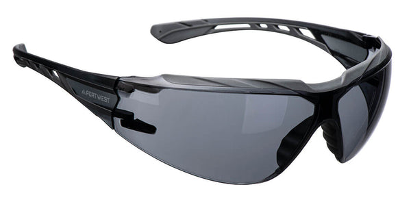 Portwest® Dynamic Safety Glasses, Smoke, Size  (PS10SKR) Each