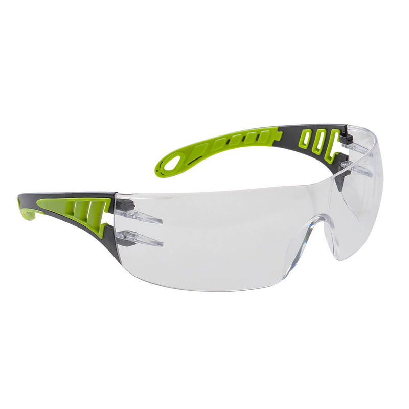 Portwest® Tech Look Safety Glasses, Clear, Size  (PS12CLR) Each