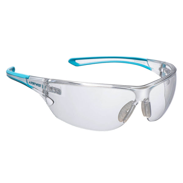 Portwest® Essential Safety Glasses, Clear, Size  (PS19CLR) Each