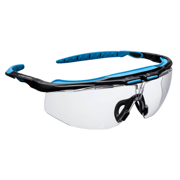 Portwest® Peak Safety Glasses, Clear, Size  (PS23CLR) Each