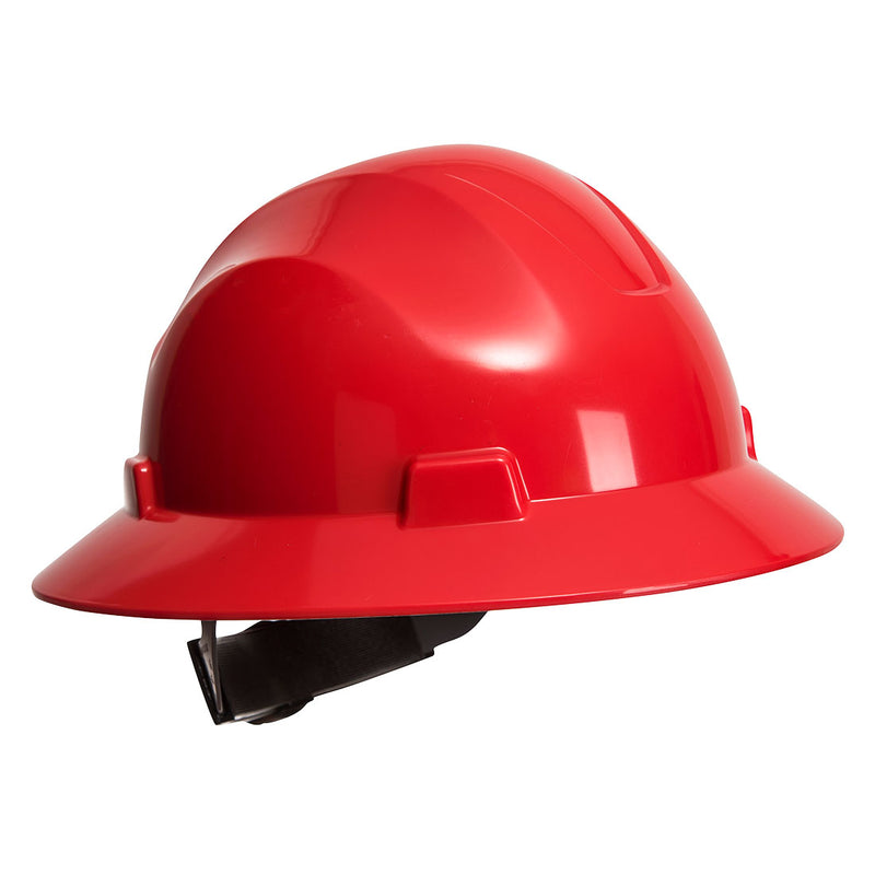 Portwest® Full Brim Premier Hard Hat , Red, Size  (PS56RER) Each