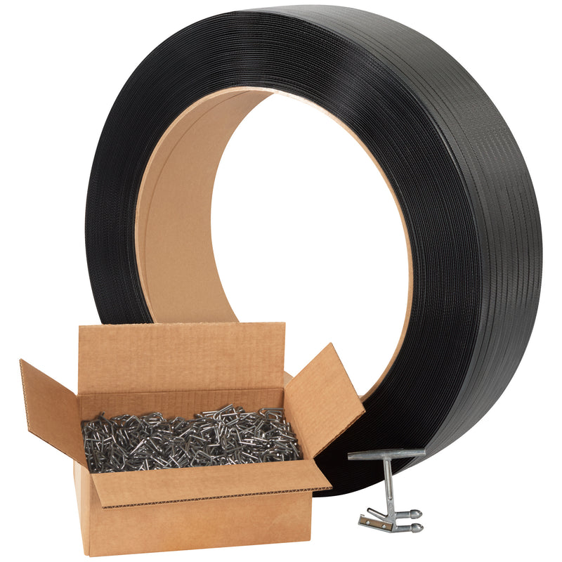 Jumbo General Purpose Poly Strapping Kit, Each Each