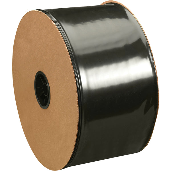 24" x 725' - 4 Mil Black Poly Tubing (PT2404B) Roll Of 1