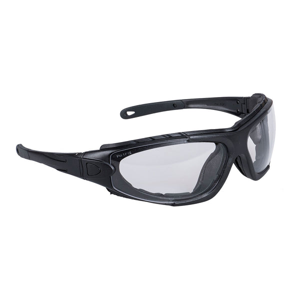 Portwest® Levo Safety Glasses, Clear, Size  (PW11CLR) Each