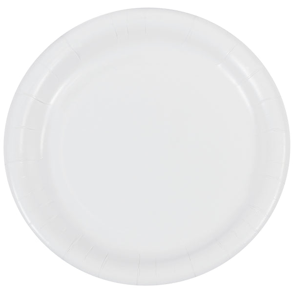 Paper Plates - 7" Medium-Duty, White Case Of 200