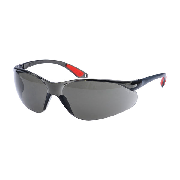 Portwest® Fossa Safety Glasses, Smoke, Size  (PW15SKR) Each