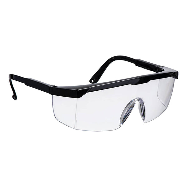Portwest® Classic Safety Glasses, Clear, Size  (PW33CLR) Each