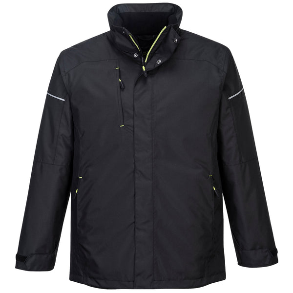 Portwest® PW3 Winter Jacket, Black, Size L (PW362BKRL) Each