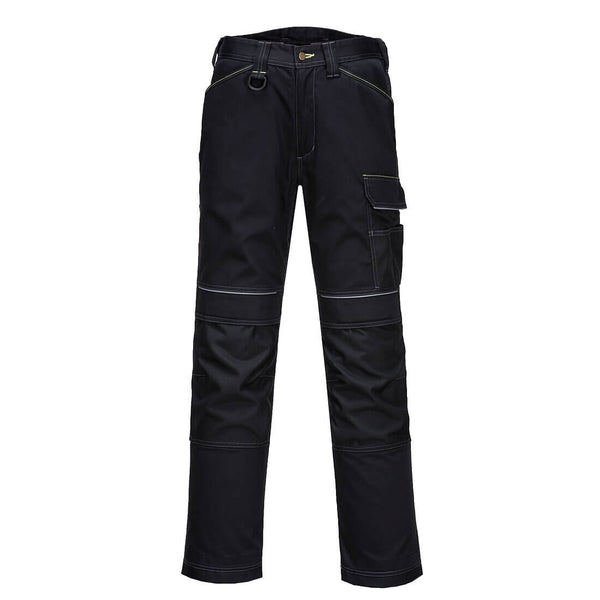 Portwest® PW3 Women's Flex Work Pants, Black, Size 34 (PW380BKR34) Each