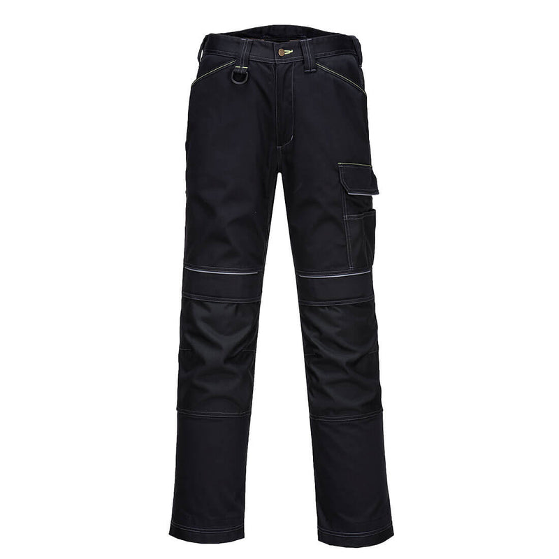Portwest® PW3 Women's Flex Work Pants, Black, Size 34 (PW380BKR34) Each