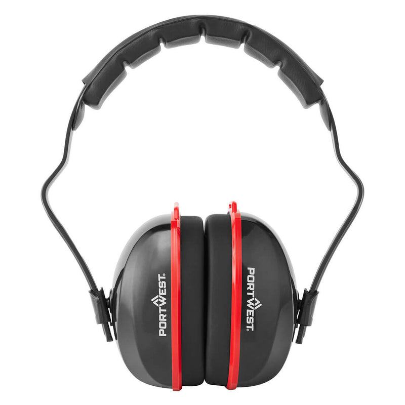 Portwest® Comfort Ear Muffs, Black, Size  (PW43BKR) Each