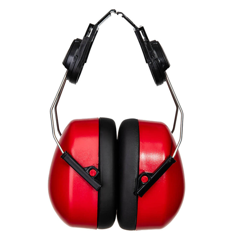 Portwest® Endurance Clip-On Ear Muffs, Red, Size  (PW47RER) Each