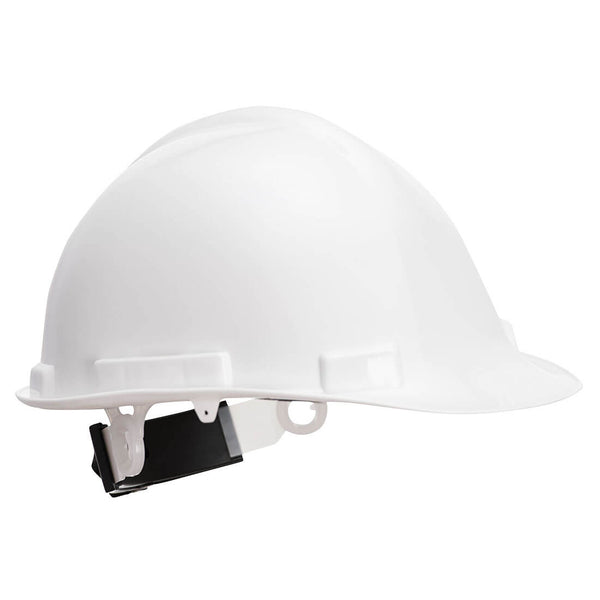 Portwest® Base Pro Hard Hat , White, Size  (PW67WHR) Each