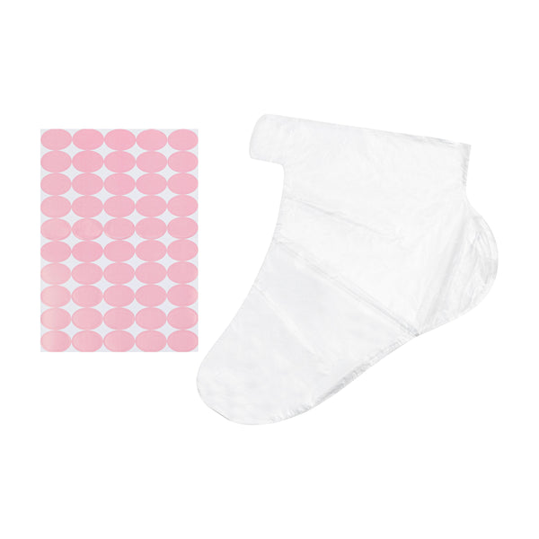 Pedi Foot Glove w/ Pink Stickers