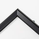 Portable 1.25" Snap Frame Poster size 40"x60"Black with white backing and Pet cover (UCN325BP46X2000) Each