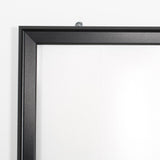 Portable 1.25" Snap Frame Poster size 40"x60"Black with white backing and Pet cover (UCN325BP46X2000) Each