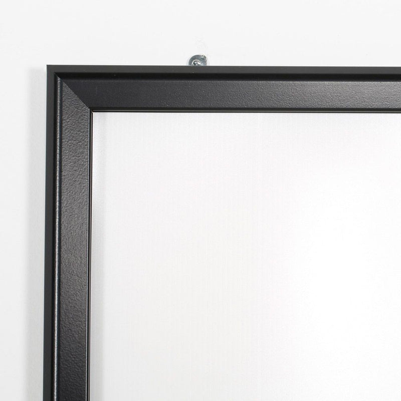 Portable 1.25" Snap Frame Poster size 40"x60"Black with white backing and Pet cover (UCN325BP46X2000) Each