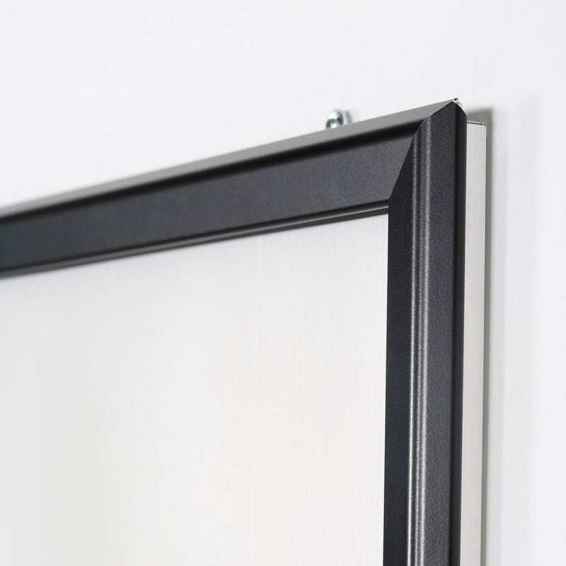 Portable 1.25" Snap Frame Poster size 40"x60"Black with white backing and Pet cover (UCN325BP46X2000) Each