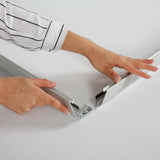 Portable 1.25" Snap Frame Poster size 40"x60"Silver with white backing and Pet cover (UCN325NP46X2000) Each