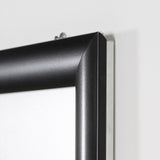 Portable 1.77" Snap Frame Poster size 40"x60"Black with white backing and Pet cover (UCN455BP46X2000) Each