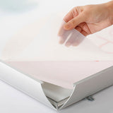 Portable 1.77" Snap Frame Poster size 40"x60"Silver with white backing and Pet cover (UCN455NP46X2000) Each