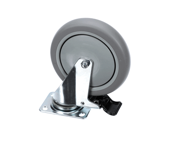 Quest Metal Works 24-Cay680D Caster 6 Inch Plate W/Swivel (QMW24-CAY680D) Each