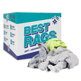 Hospeco® R-C13 Sweatshirt Reclaimed Rags Colors, 10lb Box (HOSR-C13-10) 10lb Box