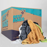 Hospeco® R-C13 Sweatshirt Reclaimed Rags Colors, 25lb Box (HOSR-C13-25) 25lb Box