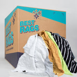 Hospeco® R-C13 Sweatshirt Reclaimed Rags Colors, 50lb Box (HOSR-C13-50) 50lb Box