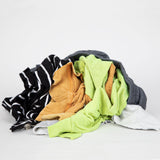 Hospeco® R-C13 Sweatshirt Reclaimed Rags Colors, 5lb Box (HOSR-C13-5) 5lb Box