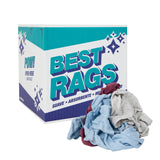 Hospeco® R-C45 T-Shirt Reclaimed Rags Colored, 5lb Box (HOSR-C45-5) 5lb Box