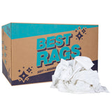 Hospeco® R-W39 Sheet Reclaimed Rags White, 25lb Box (HOSR1-W39-25) 25lb Box