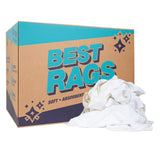 Hospeco® R-W39 Sheet Reclaimed Rags White, 50lb Box (HOSR1-W39-50) 50lb Box