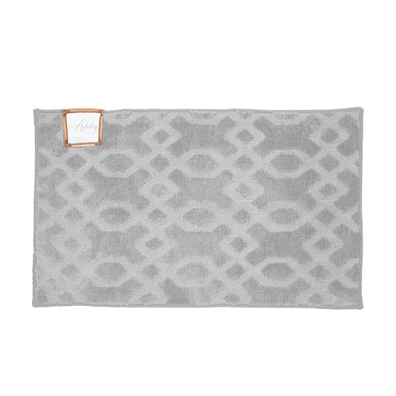 Arkwright Home Artistry Geo Accent Rug 20x34 Soft Silver (PNP-RA-2034GEO-SS) 1/EA