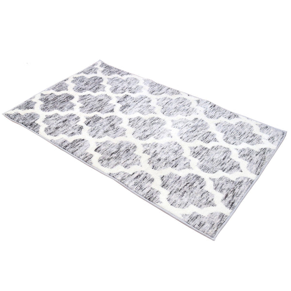 Arkwright Home Artistry Accent Rug 20x34 Quatrefoil (P-RA-2034QTF-LB) 1/EA