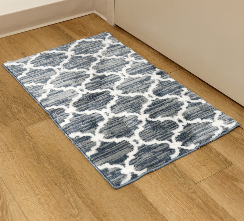 Arkwright Home Artistry Area Rug 27x45 Trellis (P-RA-2745TRL-GY) 1/EA