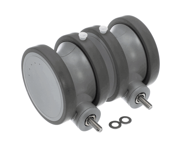 Rational 87.01.933S Caster Set (2Ea) W/O Brake 125Mm (RATL87-01-933S) Each