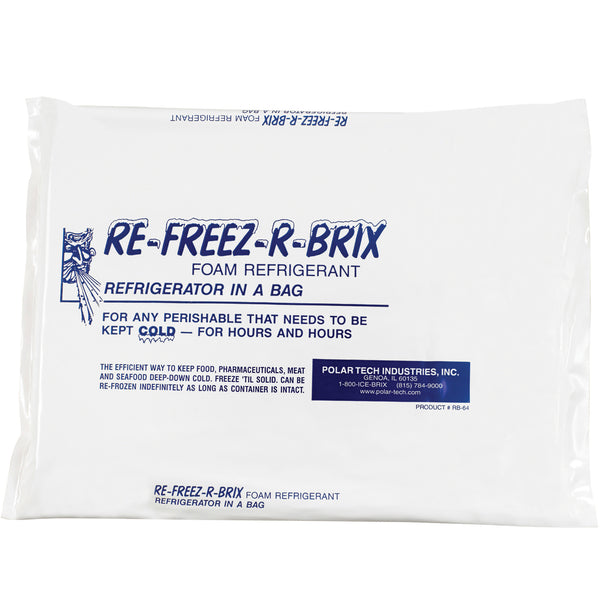 11 1/4 x 9 1/4 x 1" Re-Freez-R-Brix® Cold Bricks (RB64) Case Of 12