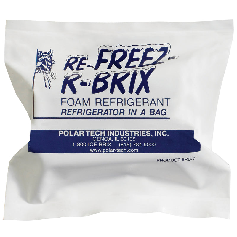 4 x 2 1/4 x 1 1/2" Re-Freez-R-Brix® Cold Bricks (RB7) Case Of 48