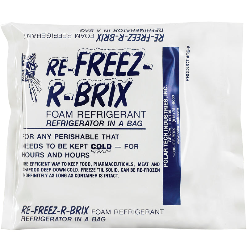 4 1/2 x 4 x 3/4" Re-Freez-R-Brix® Cold Bricks (RB8) Case Of 42