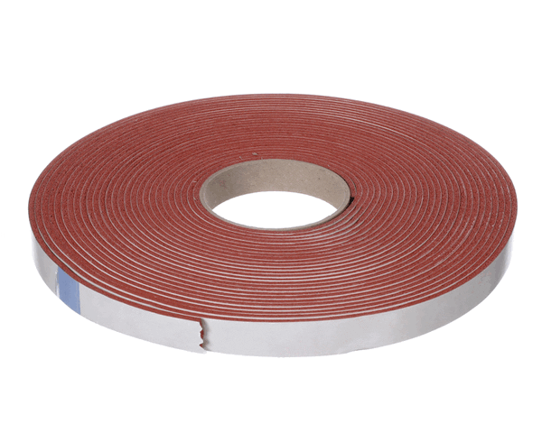 RBI 06-0146 Red Silicone Gasket, Roll 50 Ft (RBI06-0146) Feet