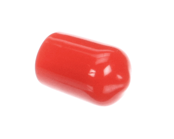 Randell Pl Cap038 Cap, 3/8 Red Rubber 923801 .343X1/2 (RDPLCAP038) Each