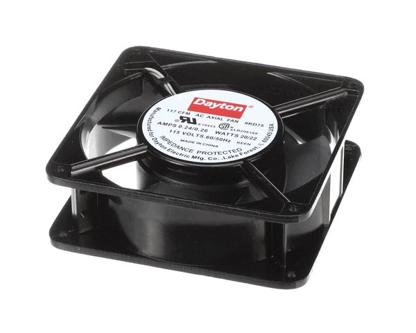 Misc Hardware 6Kd75 Axial Fan,Square,4-11/16" H,115/95 Cfm (RES6KD75) Each