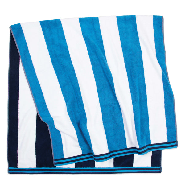 Aston & Arden Reversible Beach Towel 35x70 Navy/Blue (PNP-REV-CABANA-NVBL) 1/EA