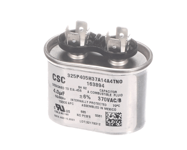 Reznor Rz163894 Repl Capacitor 4Mfd 370V, W/Brkt (REZRZ163894) Each