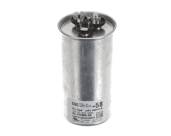 Rheem 43-101665-58 Capacitor - 70/10/440 Dual Round (RHM43-101665-58) Each