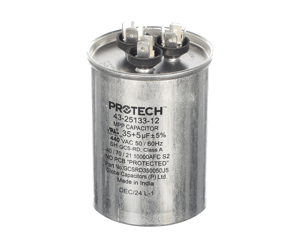 Rheem 43-25133-12 35/5M 440V Dualround Capacitor (RHM43-25133-12) Each