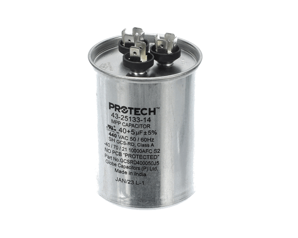 Rheem 43-25133-14 40/5Mfd 440V Round Capacitor (RHM43-25133-14) Each